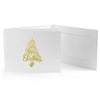 6x4 EconoBright Folders Stamped Series with Christmas tree foil stamp